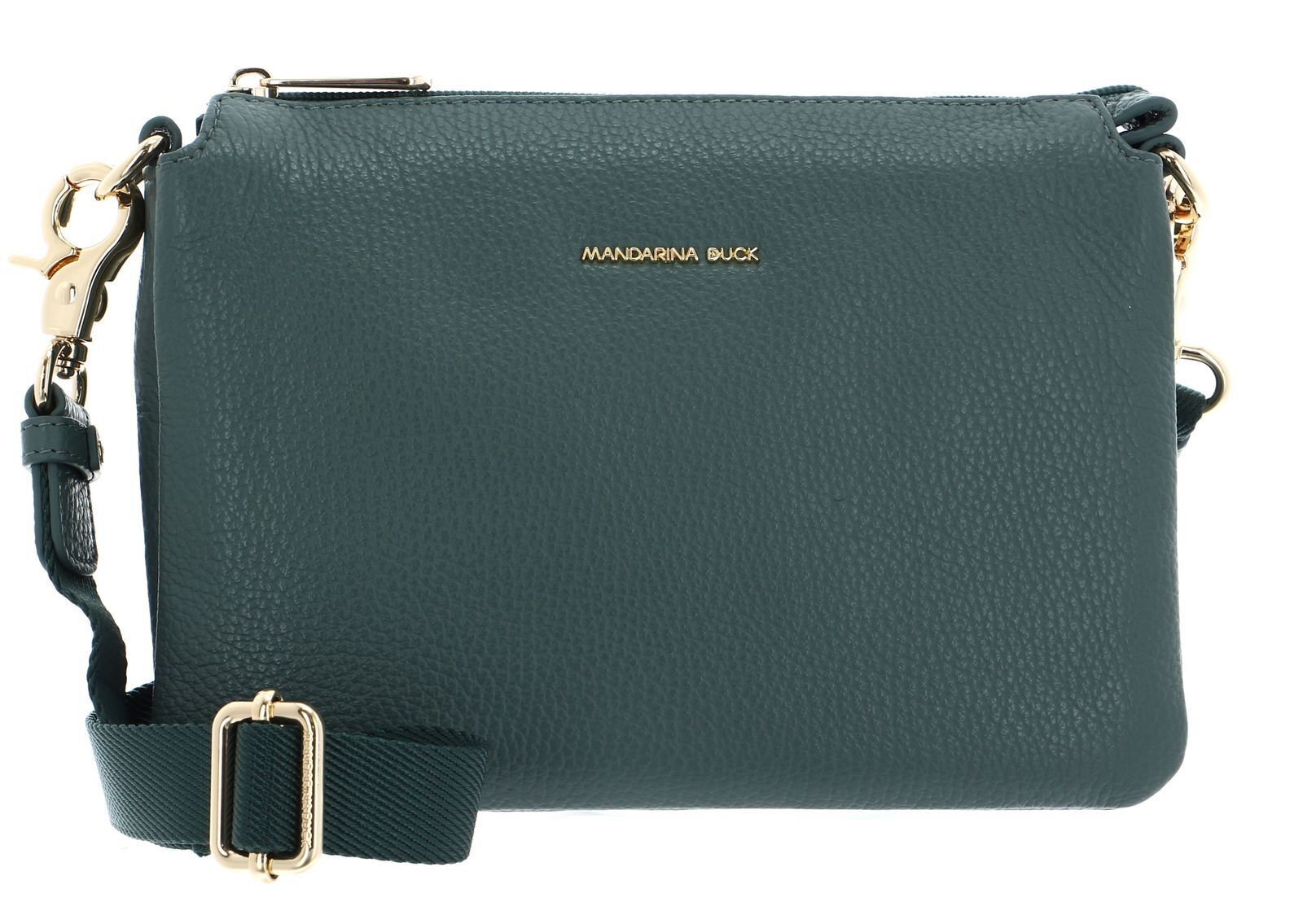 MANDARINA DUCK Mellow Lux Crossbody Bag Umhängetasche Tasche tannengrün Neu