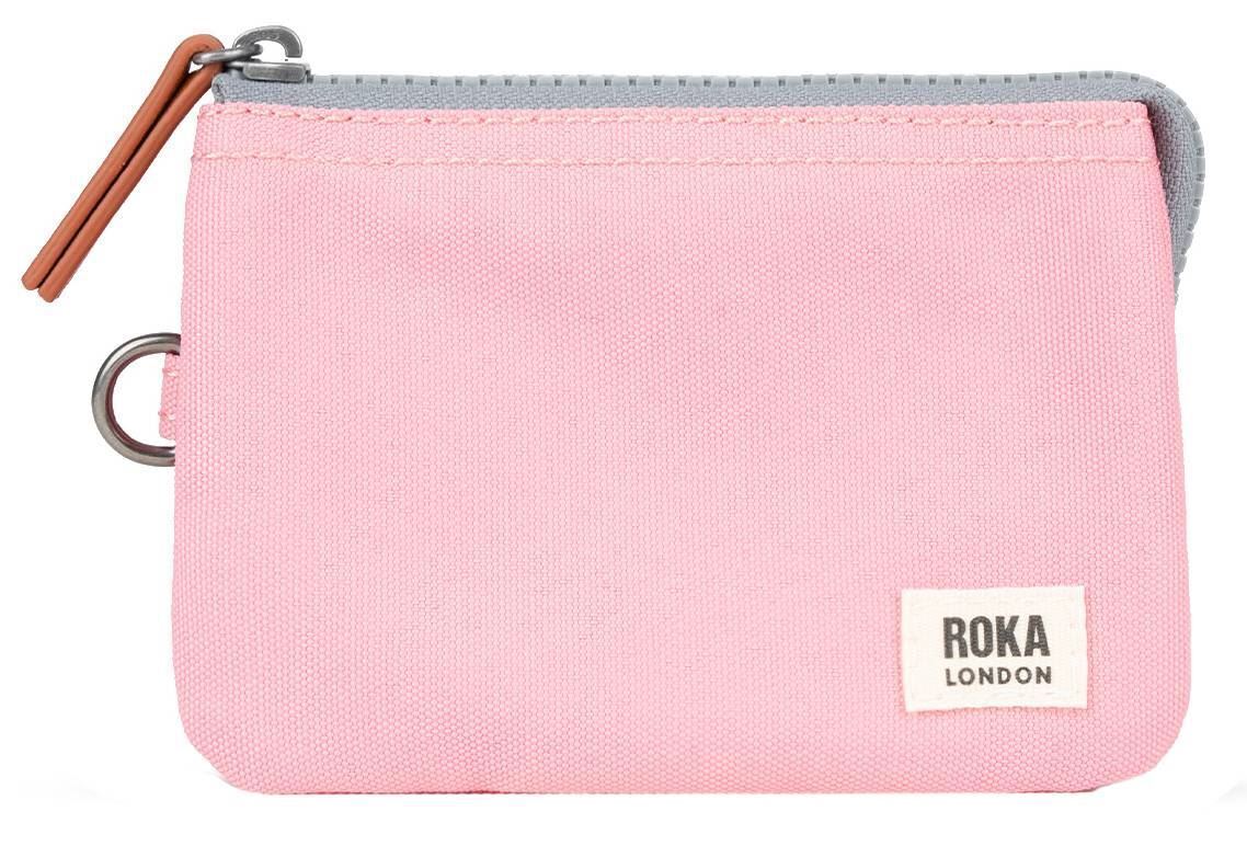 Roka Unisex Carnaby Sustainable Segeltuch Reisebrieftaschen - Rosa