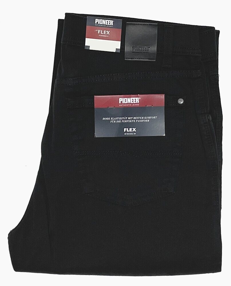 Pioneer Rando W 32 L 32 Stretch Sommer Stoffjeans Schwarz 1680.3881.111 1. Wahl