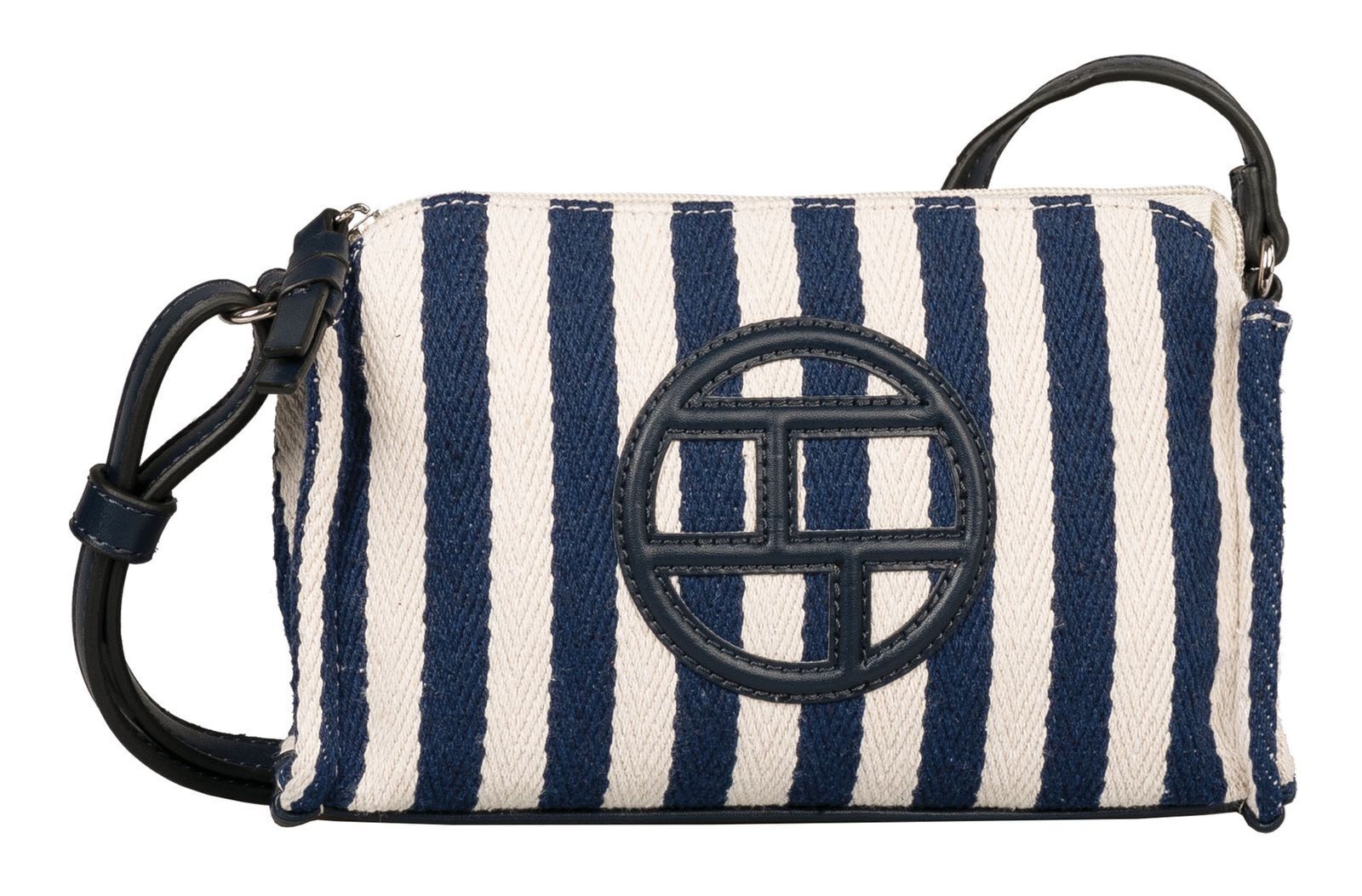 TOM TAILOR Romy Cross Bag XS Umhängetasche Tasche Mixed Blue dunkelblau beige