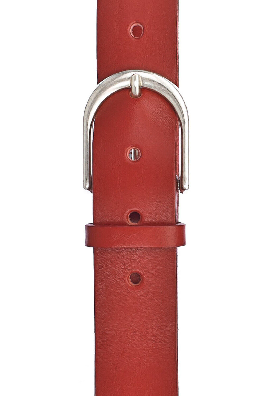 Vanzetti Classics 35mm Full Leather Belt W95 Gürtel Accessoire Red Neu