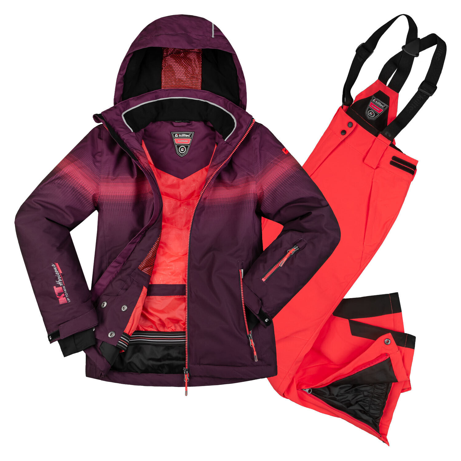Killtec Kinder Skianzug Mädchen 152 Skijacke + Skihose Winteranzug Schneeanzug