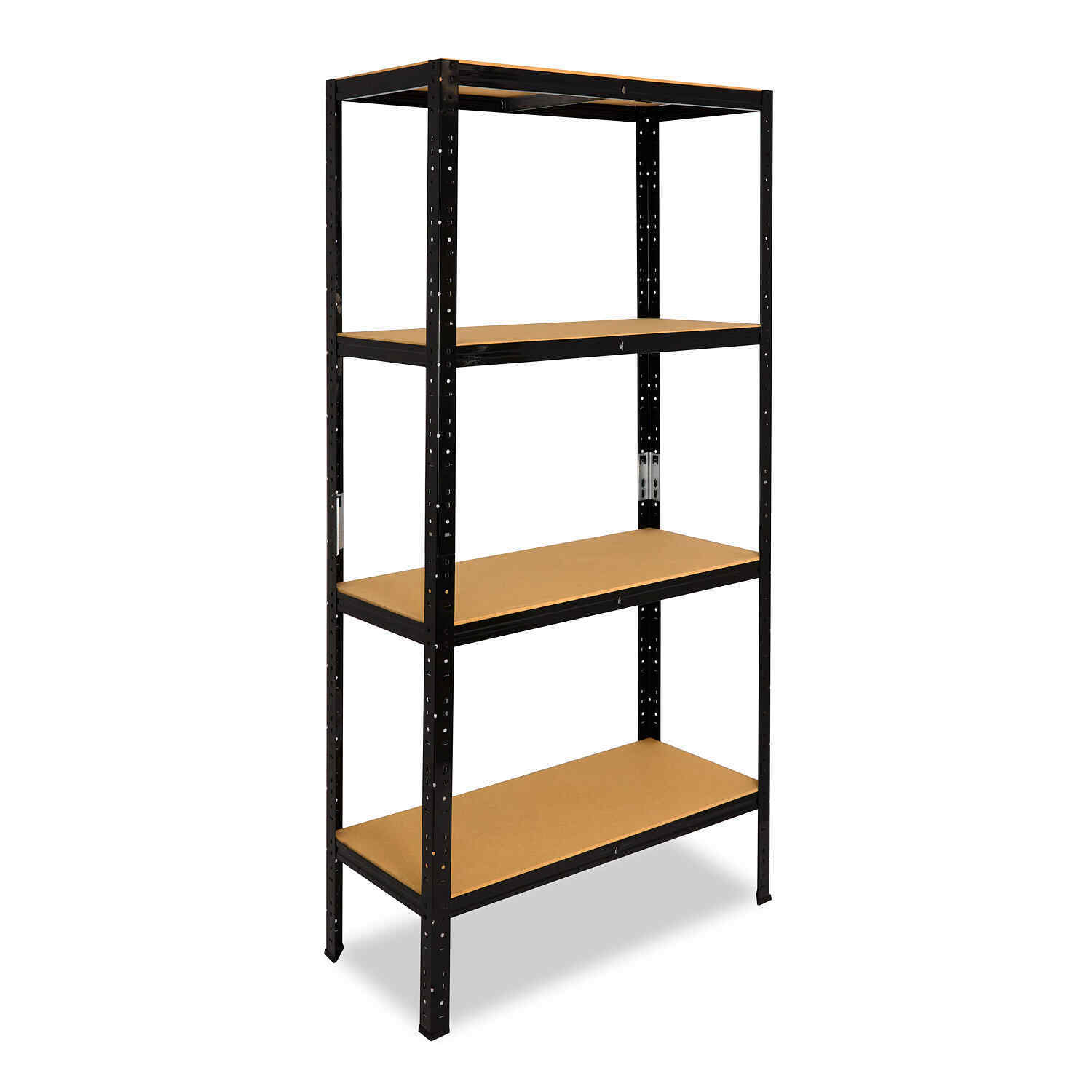 shelfplaza BLACK 180x60x45cm Schwerlastregal Büro Akten Hobby Lager Keller
