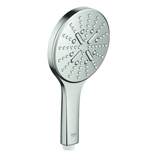 GROHE Handbrause Rainshower 130 SmartActive 26574 9,5l supersteel, 26574DC0