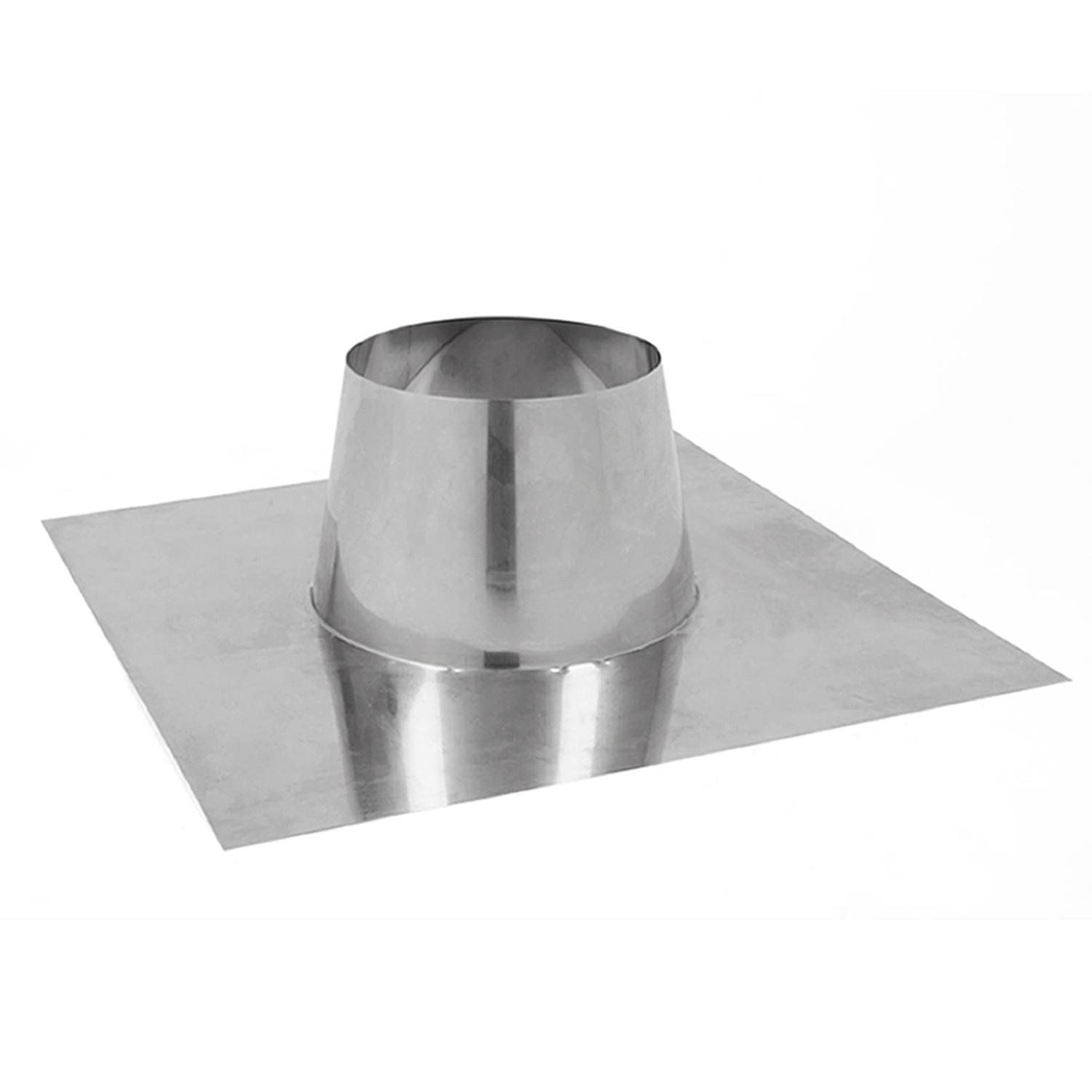 Edelstahlschornstein 200mm Dachdurchführung DD 0°-10°