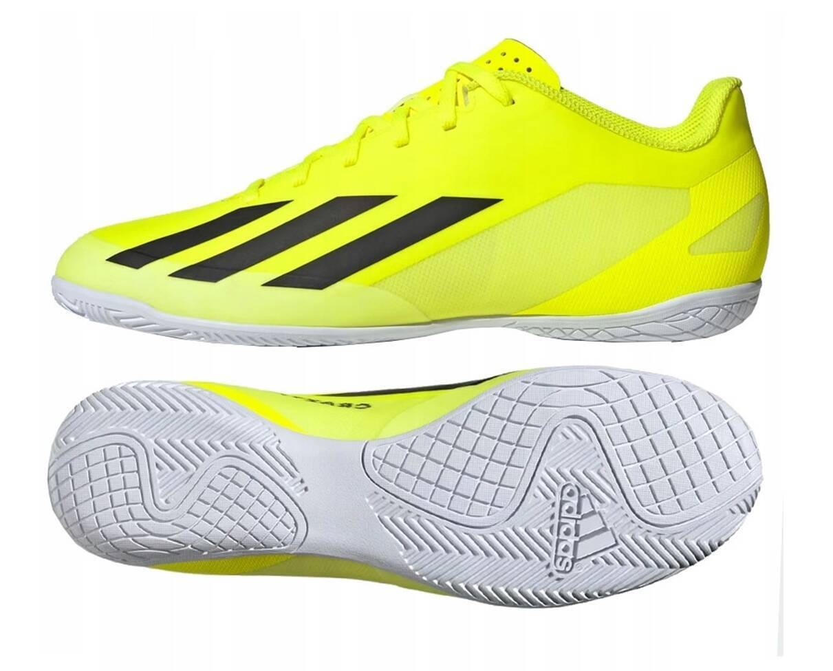 Fußballschuhe Adidas X Crazyfast Club IN IF0722 Größe: 45 1/3 Farbe: Gelb