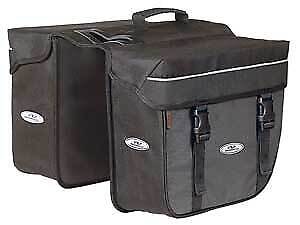 NORCO DOPPEL-FAHRRADTASCHE ORLANDO TWIN-BOX SCHWARZ/GRAU