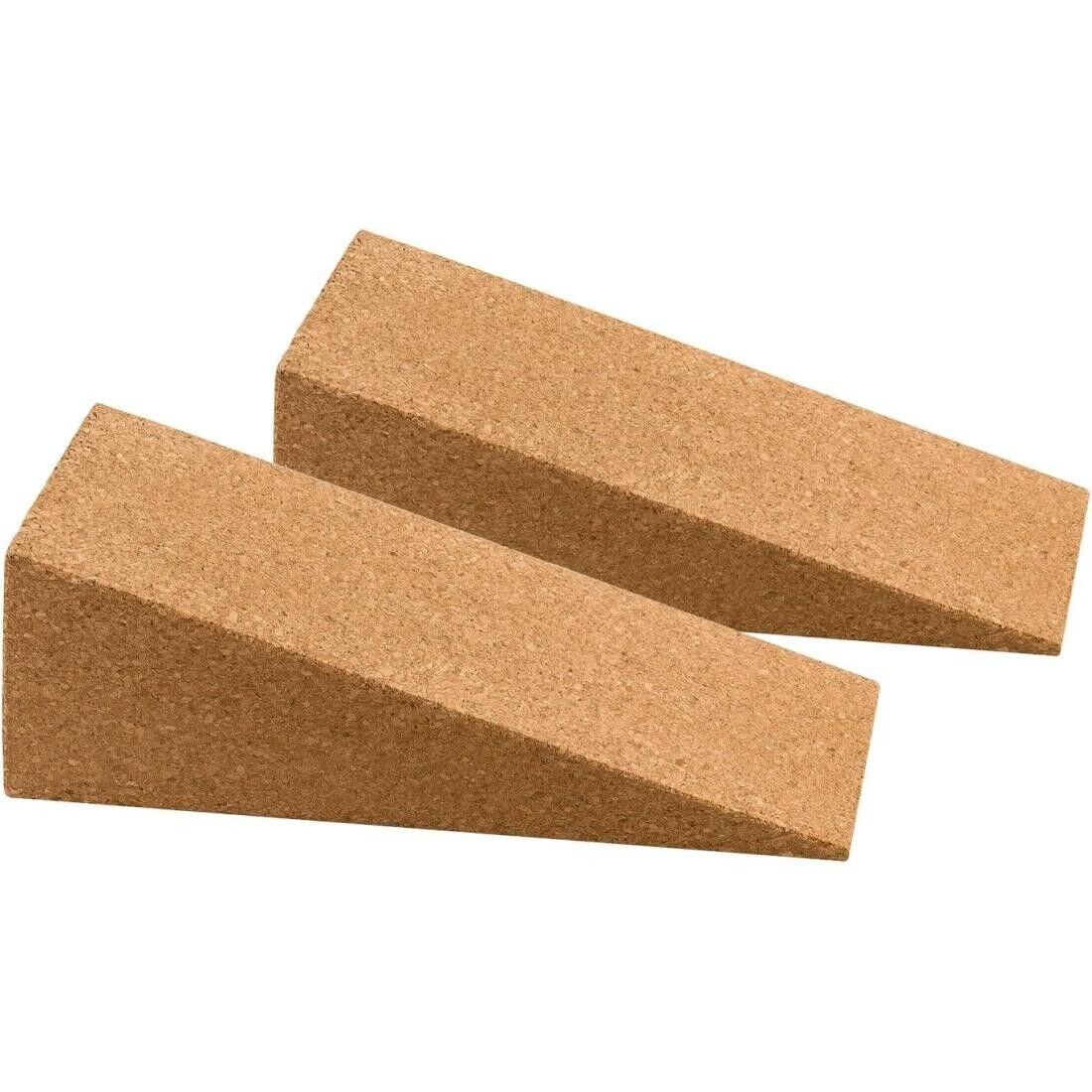Squat Wedges aus Kork | Squat Ramp | 2 Stück | 305x130x103mm