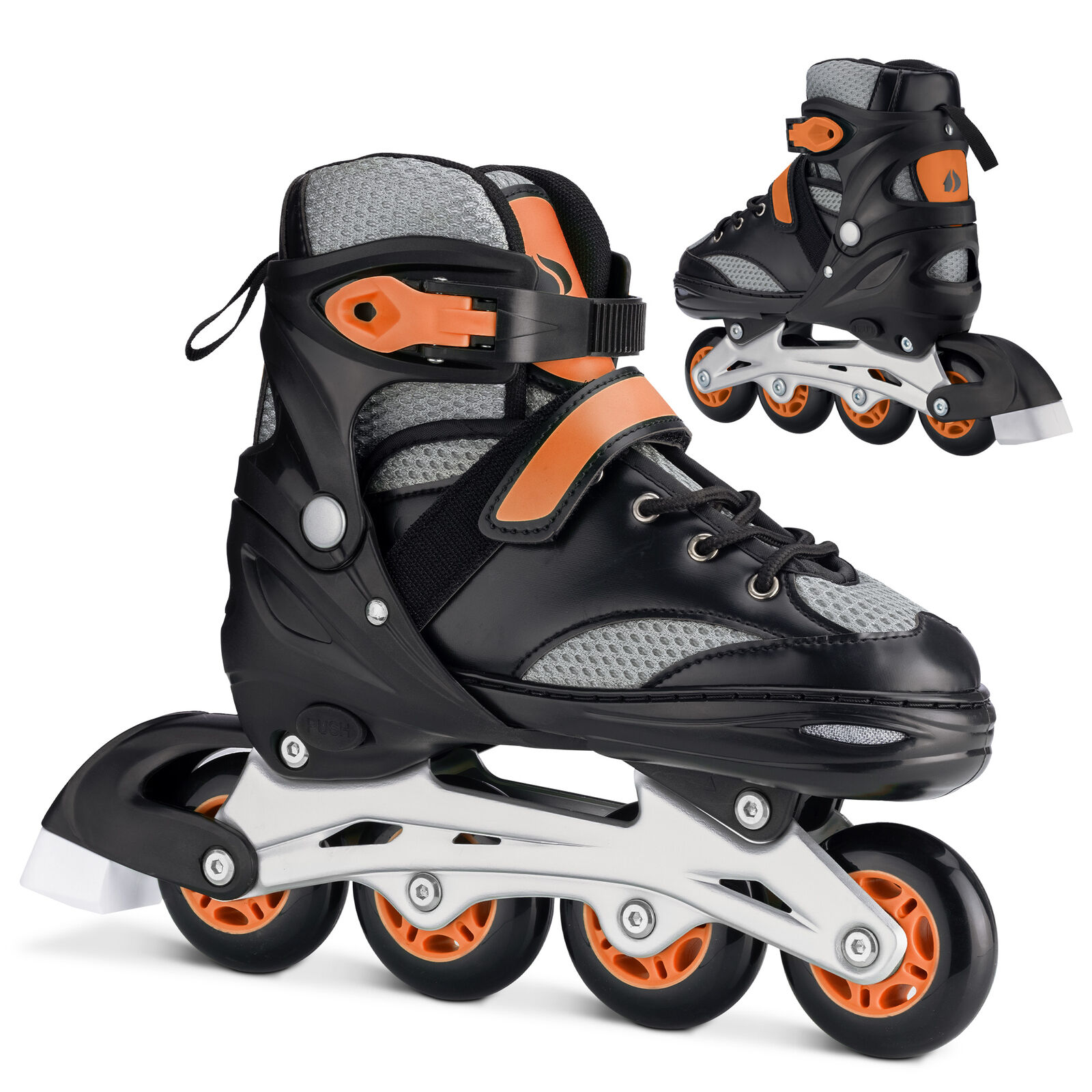 Inline Skates Inliner größenverstellbar inkl Werkzeugsatz Größe M EU 35-38