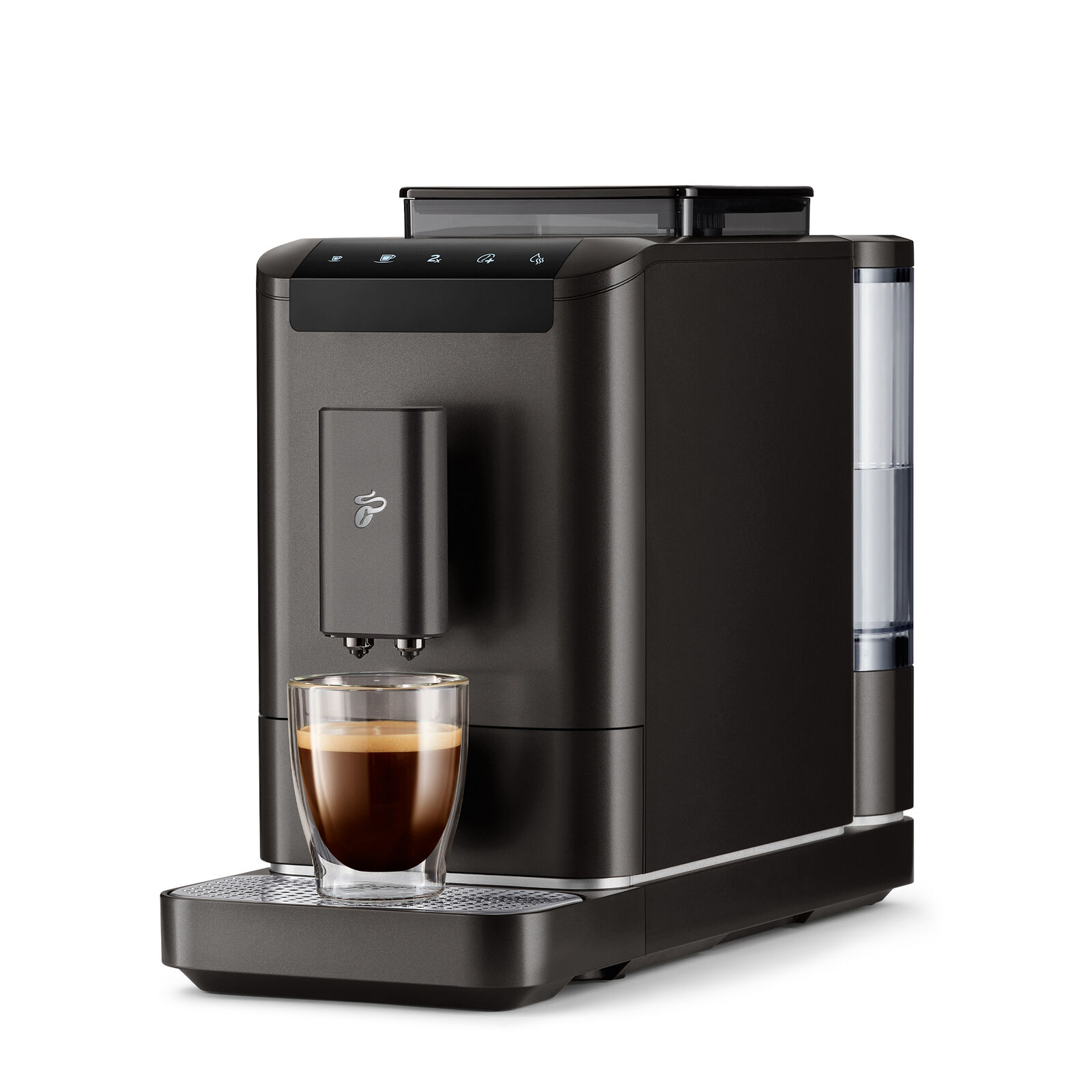 Tchibo Kaffeevollautomat Esperto2 Caffè, Granite Black