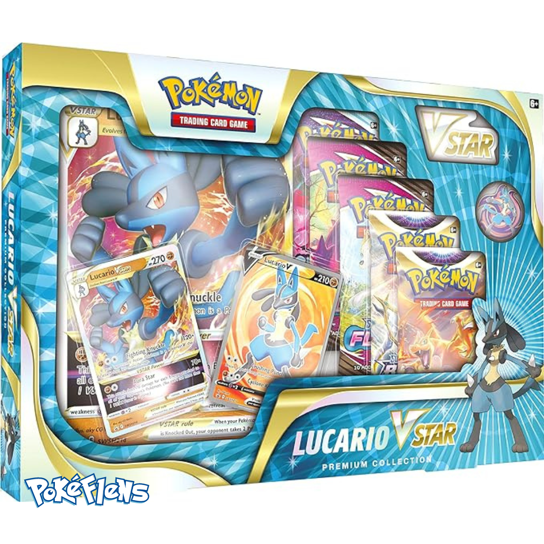 Pokemon Schwert & Schild - Lucario VSTAR Premium Collection Englisch - NEU OVP