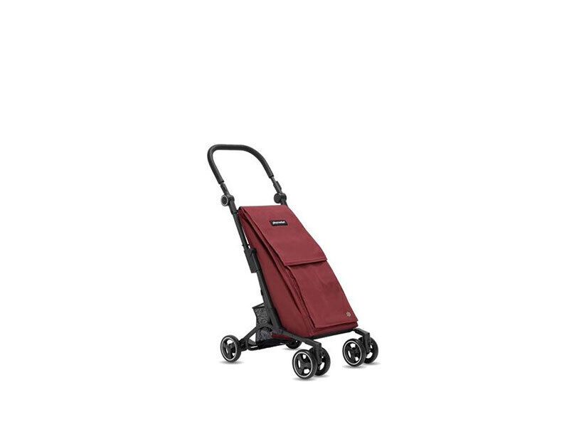 Playmarket Pocket Faltbarer Einkaufstrolley Maroon Rot (NAN-00142)