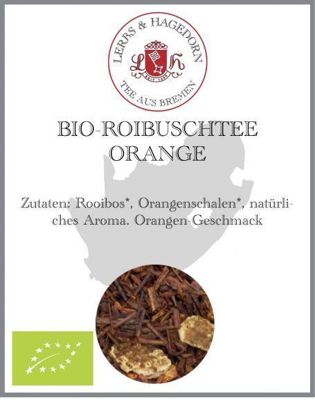 BIO Roibuschtee Orange 2 kg Orangen-Geschmack