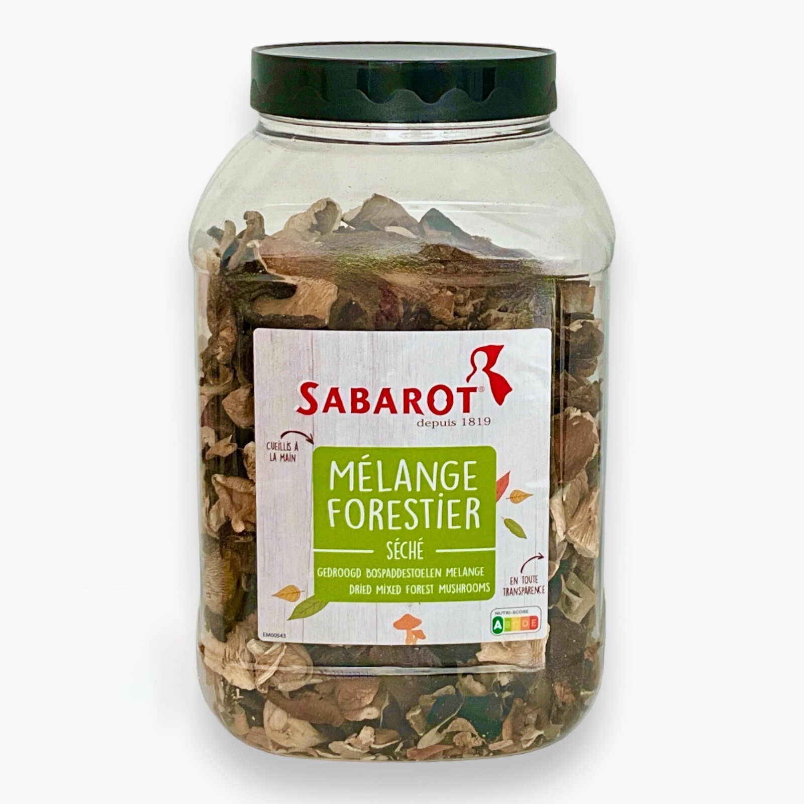 (59,98 EUR/kg) Sabarot Mélange Forestier Getrocknete Waldpilze Frankreich 500g