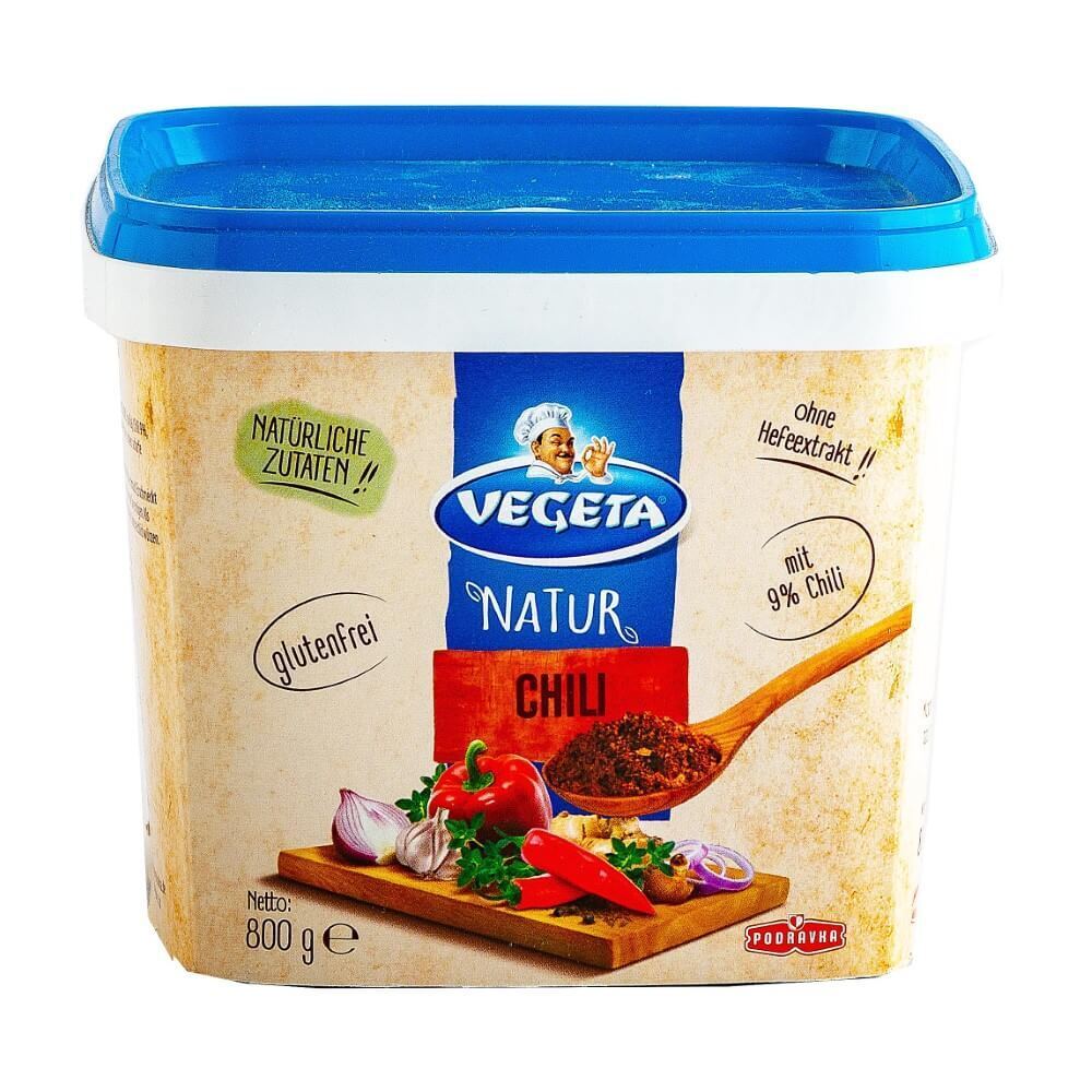 (EUR 11,24/Kg) Vegeta Natur Chili Würzmischung mit Gemüse Pikant Podravka 800g