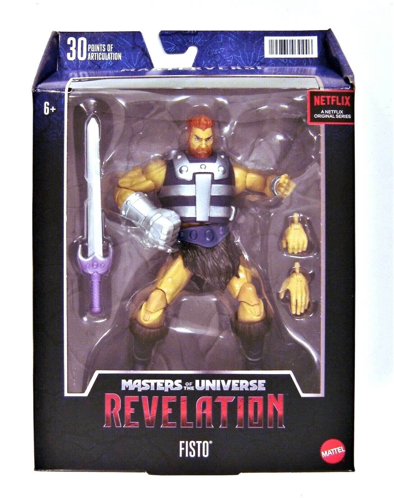 Meister des Universums Masterverse Fisto Aktion 7 " Sammlerstück Figur