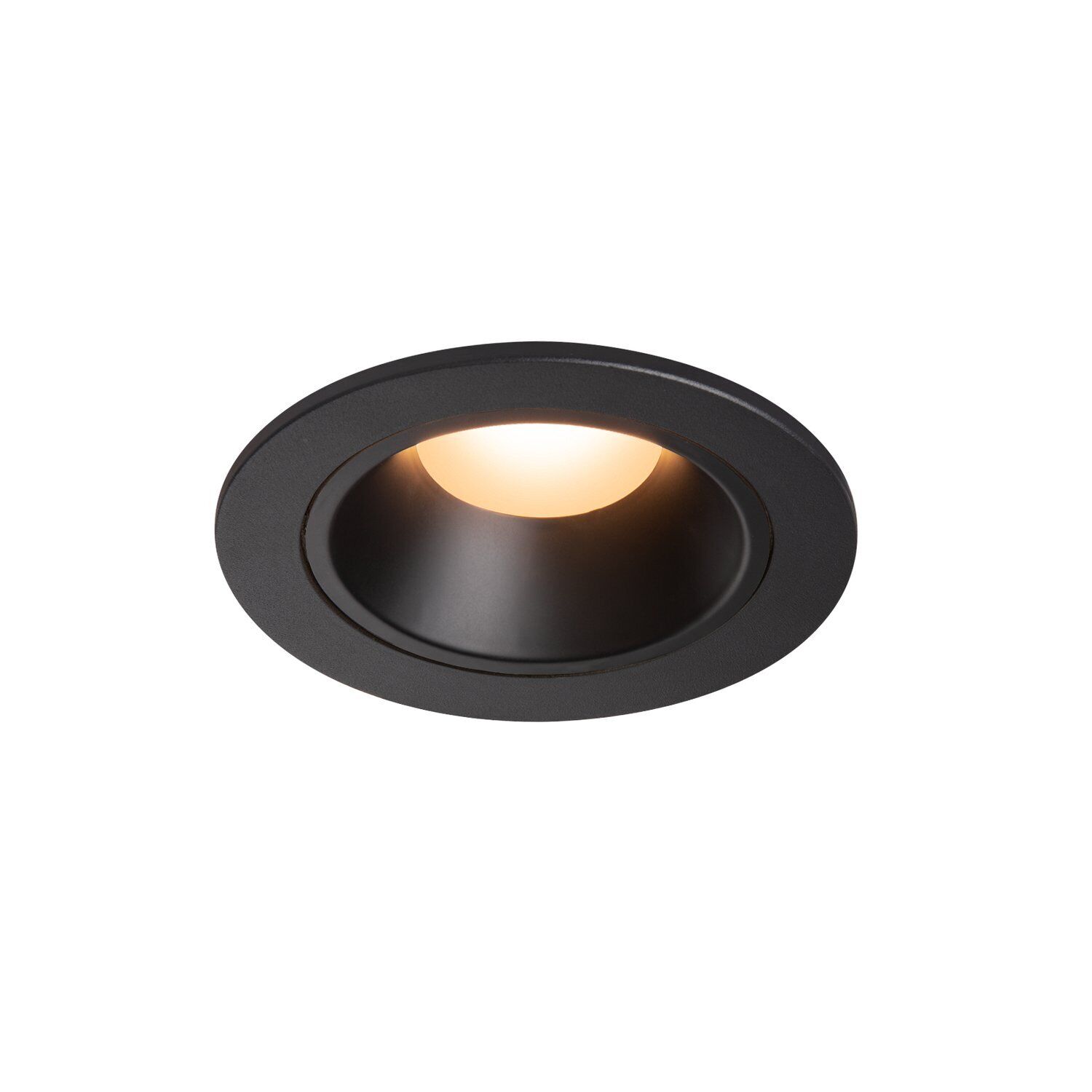 SLV NUMINOS DL S, Indoor LED Deckeneinbauleuchte schwarz/schwarz 2700K