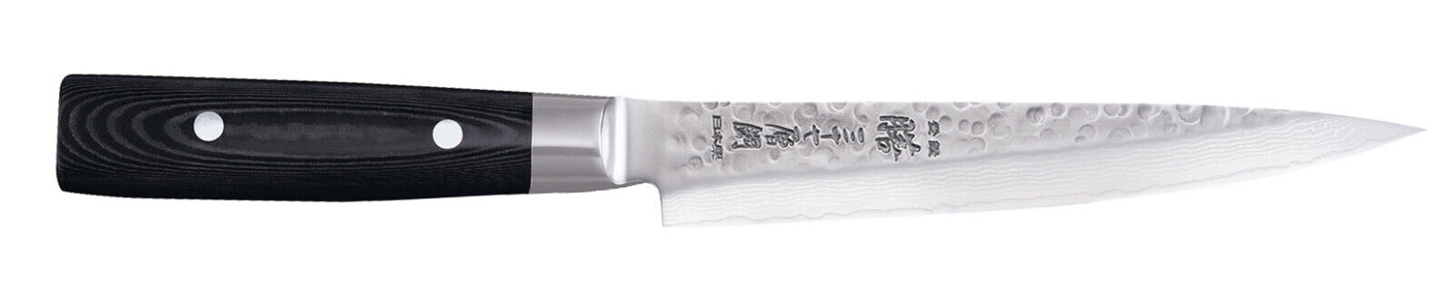 Yaxell Damast Kochmesser "ZEN" -Filetiermesser 18cm Klinge-VG10 Gold - 37 Lagen