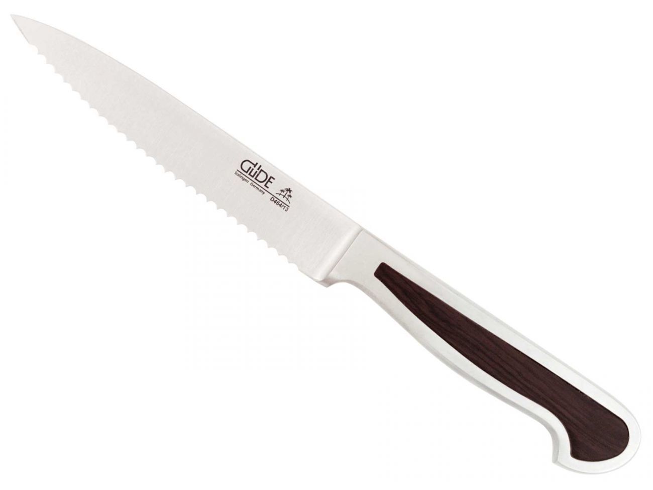 Güde Delta Tomatenmesser Gemüsemesser Solingen Grenadill-Holz D464/13 - 13 cm