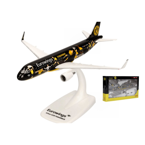 EUROWINGS AIRBUS 320 "BVB Fainarbus" 1:200 Herpa Aerei Die Cast Modellino