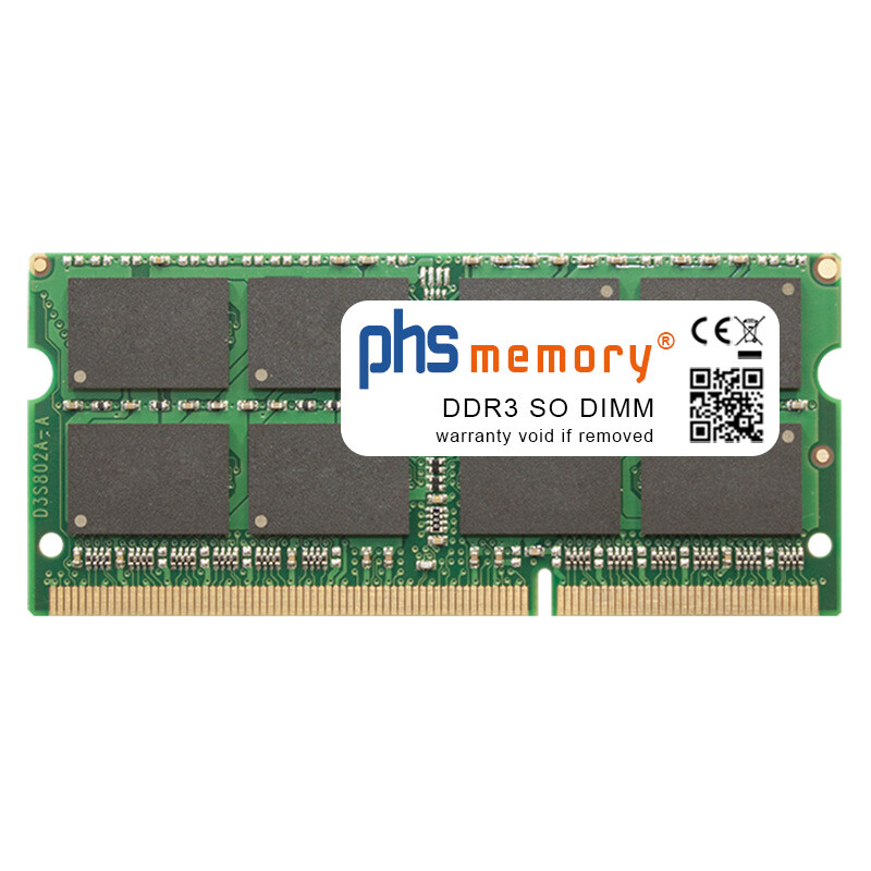 8GB RAM DDR3 passend für HP Pavilion x360 11-k058tu SO DIMM 1600MHz Notebook-
