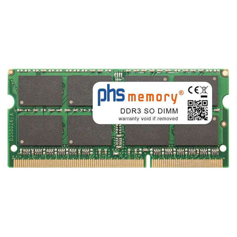 4GB RAM DDR3 passend für Samsung NP-RC730-S08 SO DIMM 1066MHz Notebook-Speicher