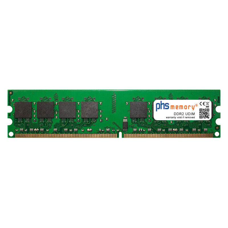 2GB RAM DDR2 passend für Asus P5KPL/EPU UDIMM 800MHz Motherboard-Speicher