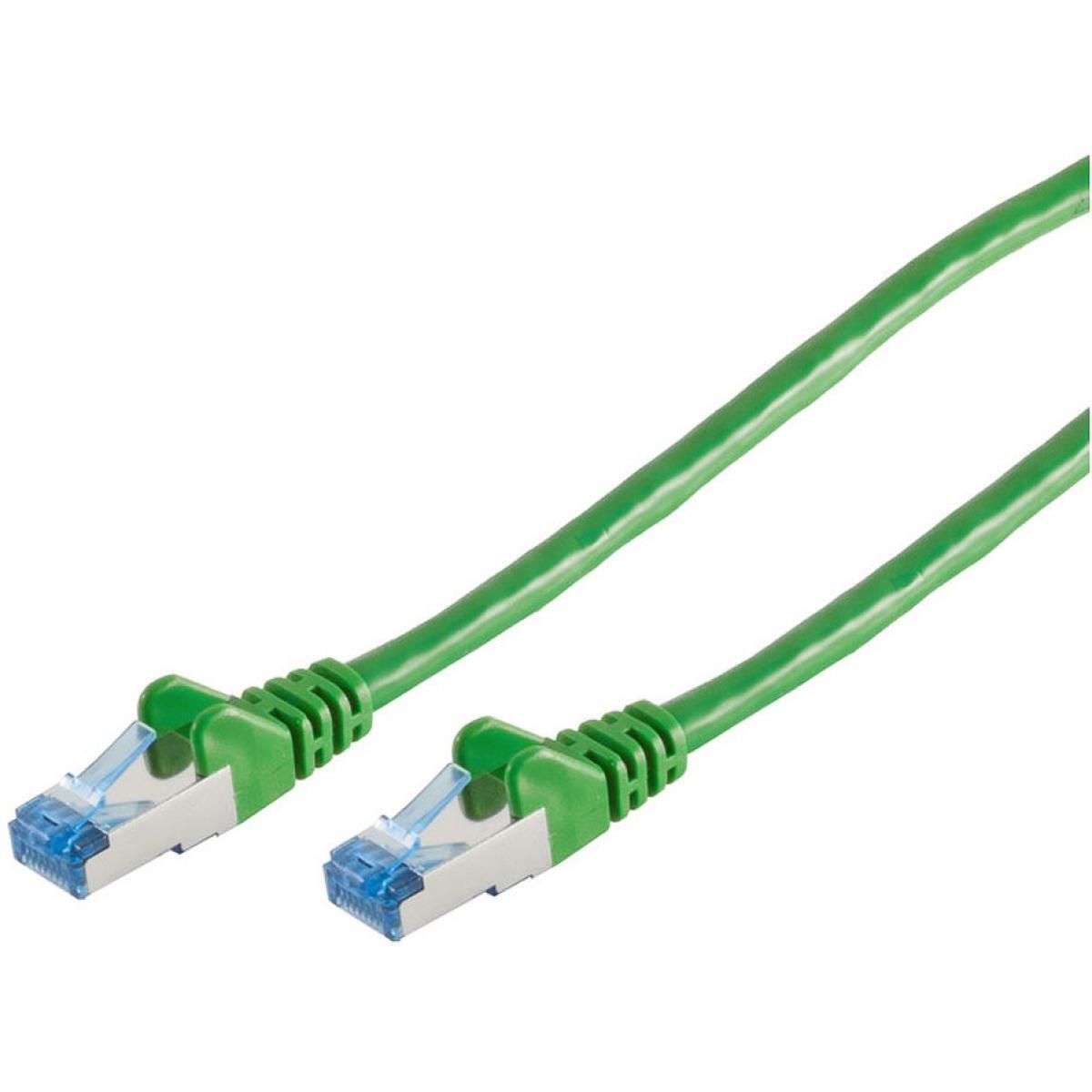 Patchkabel CAT6a RJ45 S/FTP PiMF 5m Grün 75715-G (4017538064370)