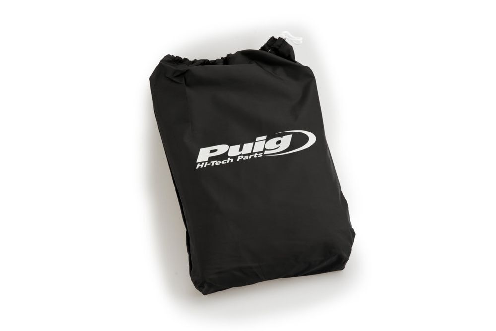 Puig 20726N Motorradabdeckung  passend für UNIVERSAL UNIVERSAL Schwarz