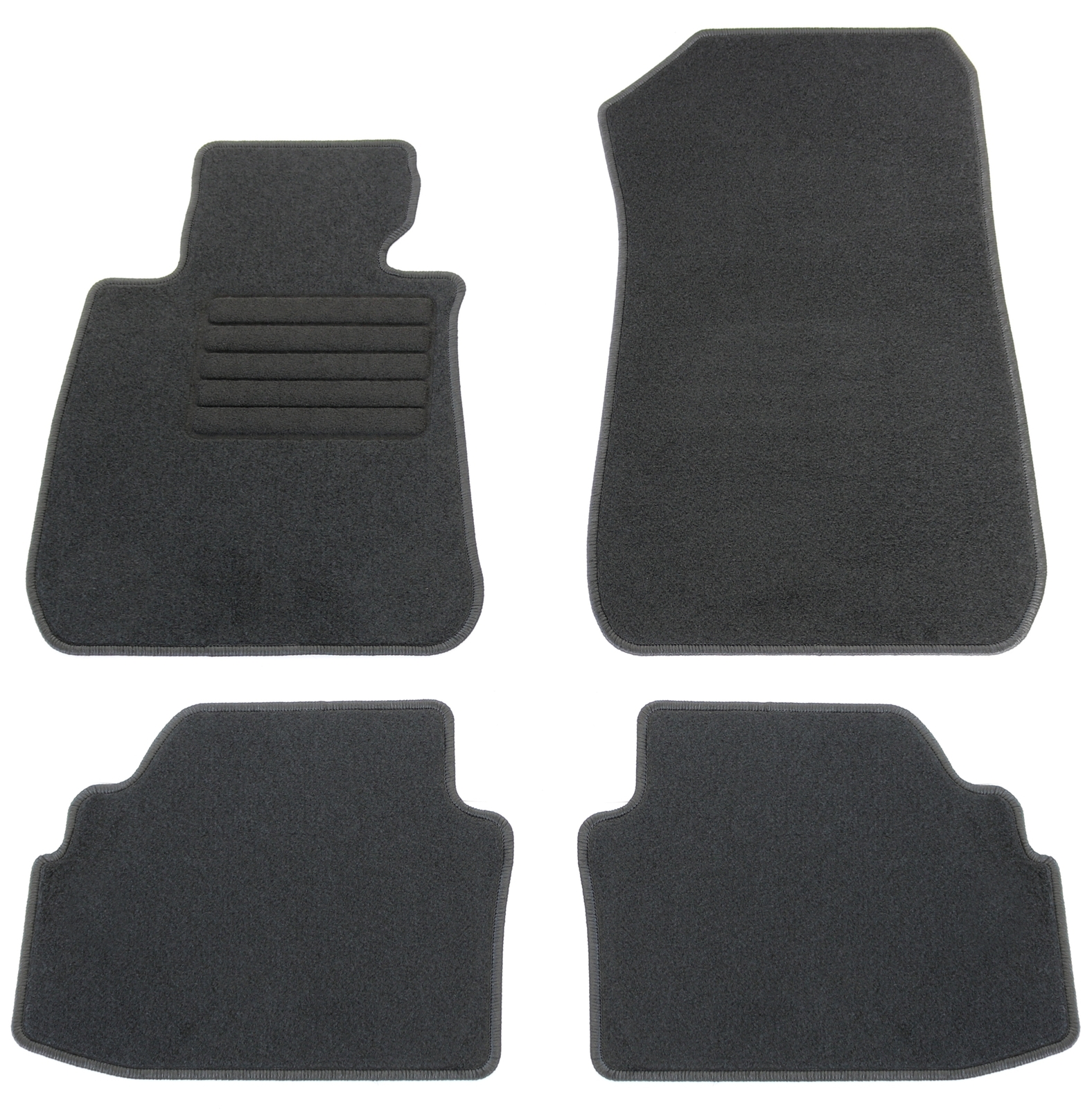 Fußmatten Set für BMW E92 3er Coupe 2006-2013 Autoteppiche mit 100% Passform