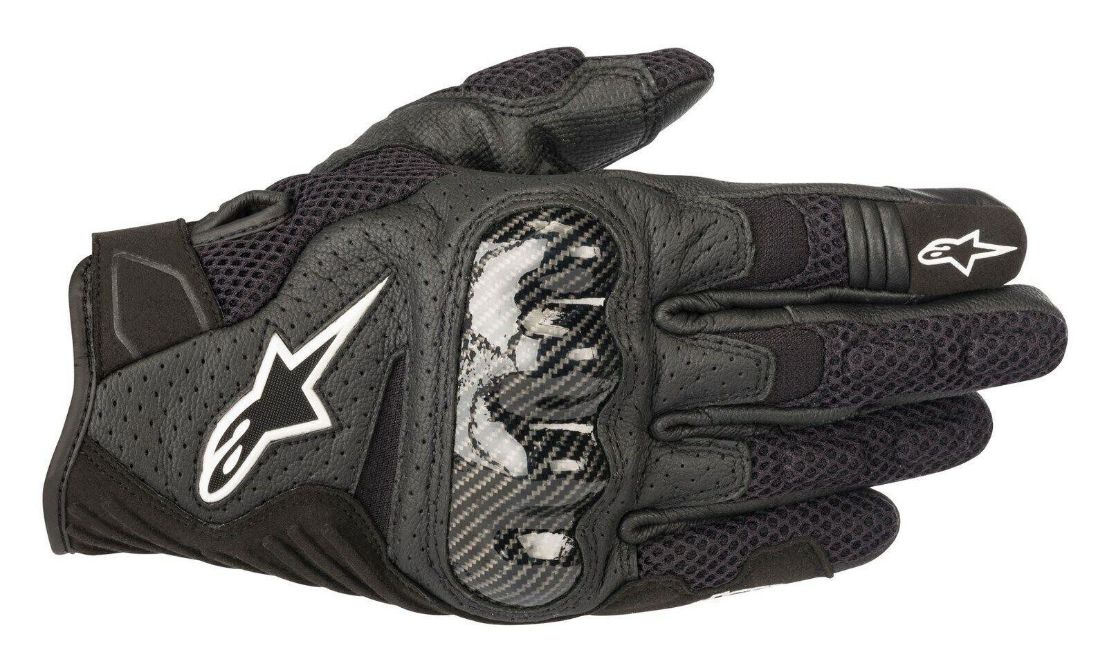 Alpinestars SMX-1 Air V2 Motorrad Handschuhe  Gr. 3XL - Schwarz