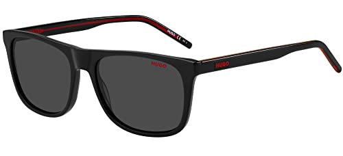 Hugo Sonnenbrillen Hg 1194/S Black/Grey 56/17/145 Herren
