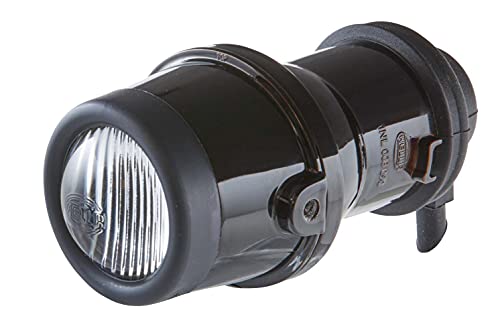 Hella - De/Halogen-Nebelscheinwerfer - Micro De - 12V - Rund - Einbau - Gemusterte Streuscheibe - Rechts/Links - 1Nl 008 090-001