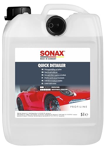 Sonax Quickdetailer (5 Liter) Fahrzeugschnellpflege Zum Sprühen, Frischt Farben Auf Und Verleiht Herausragende Glätte | Art-Nr. 02685000
