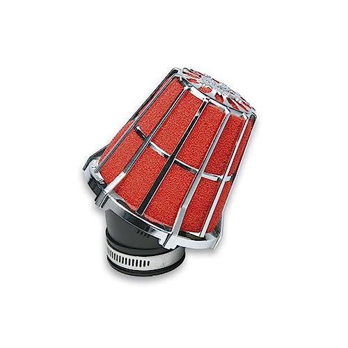 Luftfilter Malossi Racing Gitter 38Mm Rot-Chrom