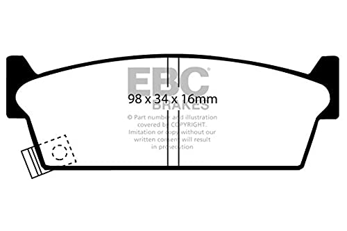 Ebc Brakes Dp2686/2 Greenstuff Bremsbeläge