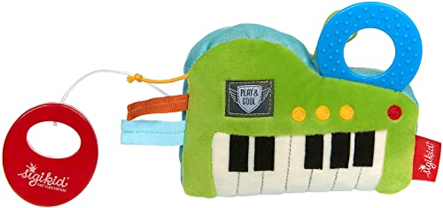 Sigikid 42659 Spieluhr Keyboard Für Elise Play & Cool Mädchen Und Jungen Babyspielzeug Empfohlen Ab Geburt Grün/Blau