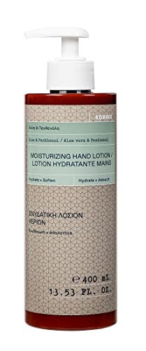 Korres Aloe & Panthenol Feuchtigkeitsspendende Handlotion, 400 Ml