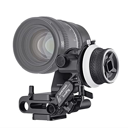 Samyang Cine Kit Für Sony E-Mount Kameras - Profi-Follow Focus Für Vdslr Mk2 & Objektive Mit 62Mm Bajonettdurchmesser, Präzise Fokussierung Bei Videoa