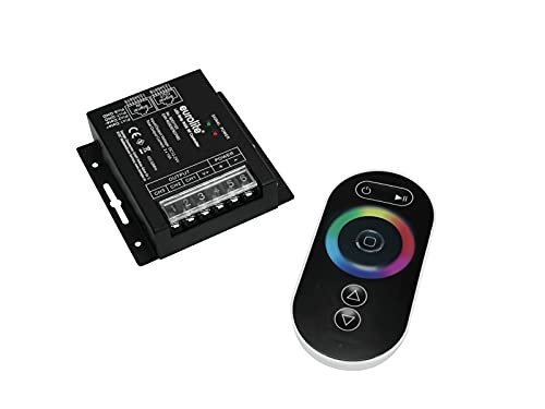 Eurolite Led Strip Rgb Rf Controller | 3-Kanal-Led-Controller Mit Funk-Fernbedienung Für Rgb-Led-Streifen 12-24 V