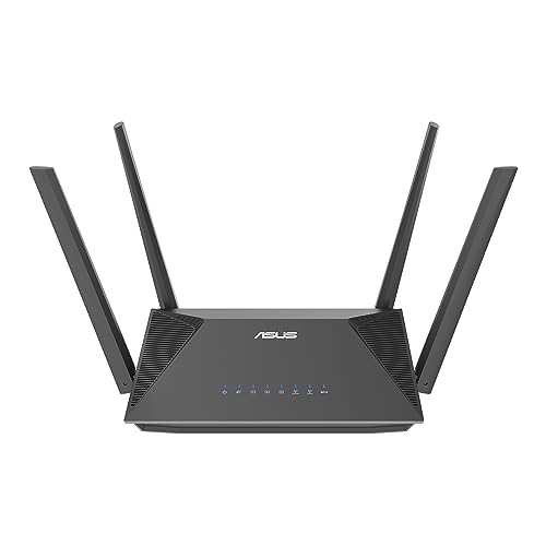 Asus Rt-Ax52 Ax1800 Aimesh Kombinierbarer Router (Wifi 6, 1800 Mbit/S, Instant Guard, Integriertes Vpn, Wpa3)