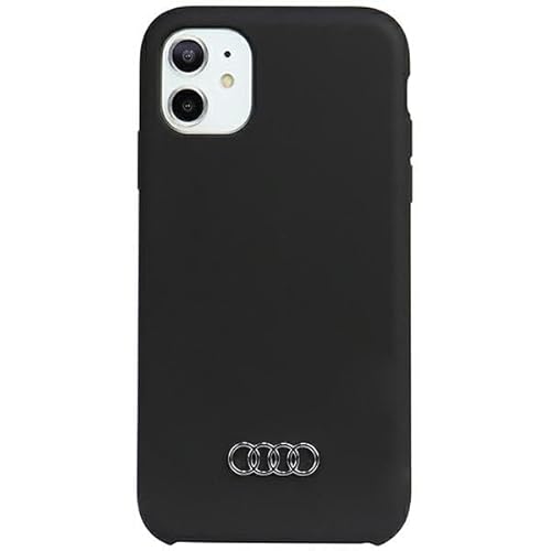 Audi Silicone Hülle Für Iphone 11 / Xr 6.1" Schwarz Hard Au-Lsrip11-Q3/D1-Bk