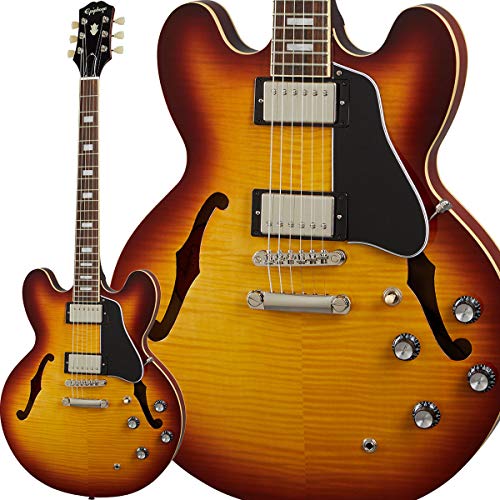 Epiphone Es-335 Figured Raspberry Tea Burst E-Gitarre