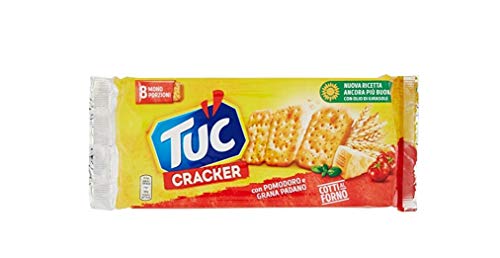 Tuc Cracker Pomodoro E Grana Padano Tomaten Und Käse Gebacken Salziger Snack Salzgebäck Knabberartikel 250G