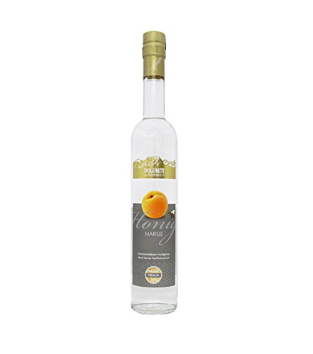 Dolomiti Honig Marillen Schnaps Aus Den Bergen/ 35% Vol. / 0,5 Liter/Alpiner Genuss/Perfekt Für Bergliebhaber, Bergfreunde