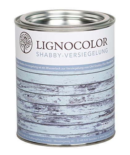 Lignocolor Kreidefarbe Versiegelung Matt Shabby Chic 750Ml
