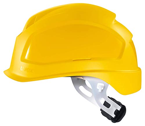 Uvex Pheos E-S-Wr Schutzhelm - Unbelüfteter Arbeitshelm Für Elektriker - Gelb Gelb