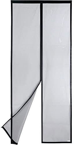 Apalus Vp Fliegengitter Tür, Magnet Insektenschutz Balkontür 90X210 Cm, 2 X Langlebiger Als Der Apalus Klassiker, Katzenkrallen Sicher, Stärkere Magne