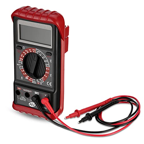 Rev 0037386202 Multimeter , Spannung- Signal- Dioden- Polaritätsprüfung, Rot