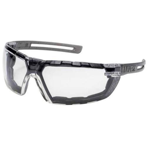 Uvex X-Fit (Pro) 9199180 Schutzbrille Inkl. Uv-Schutz Grau Din En 166, Din En 170